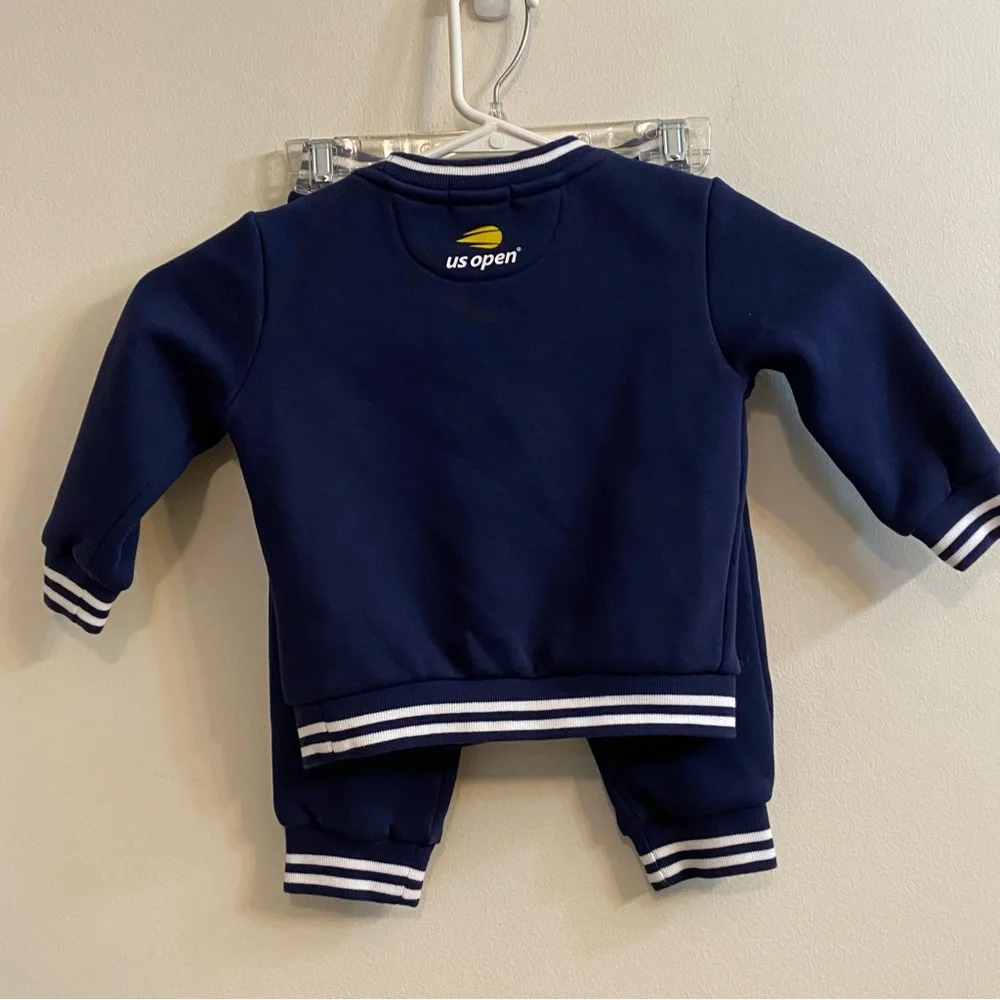 Polo‎ Ralph Lauren US Open Crest Fleece Sweatshirt and Pants Set Sz 18M 2024